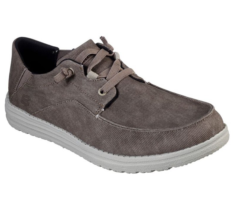 Skechers Herr Bruna Slip On - Melson - Volgo - Sverige (UYQEZ-2746)